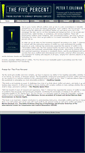 Mobile Screenshot of fivepercentbook.com